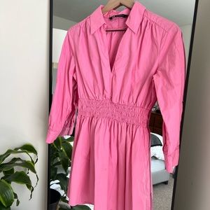 Pink Zara dress
